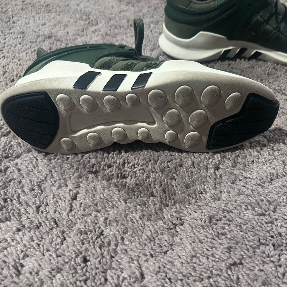 Adidas EQT Support ADV Originals Womens Green Running Sneakers - Picture 3 of 6
